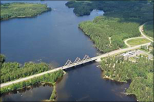 Мост через р. Вихантасалми, Финляндия
