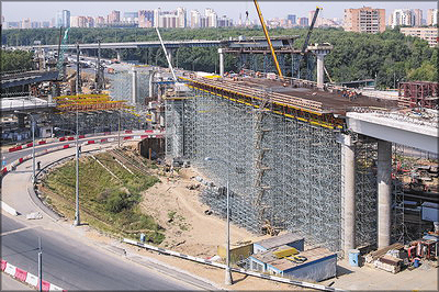 Бусиновская развязка над МКАД, Москва