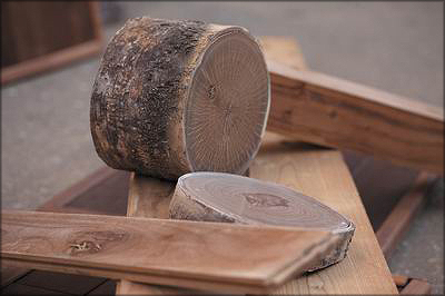 Изделия из термически обработанной березовой древесины