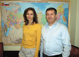 Екатерина Аришина и Дмитрий Перцовский 