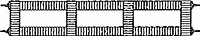 Рис. 7. Самонесущие плиты коробчатого (а) и Т-образного (б) сечения из клееных балок (stress-laminated glulam deck) 