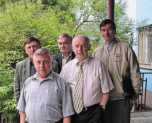 Коллектив Байкальской лесной биржи в своем неполном составе