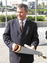 Министр лесного хозяйства Республики Беларусь Петр Семашко