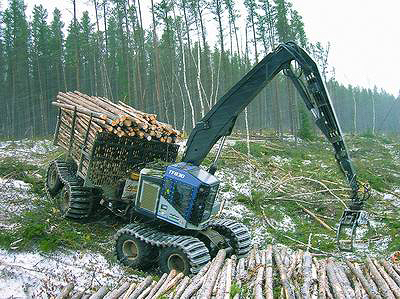 Форвардер TimberPro TF830 18-тонный