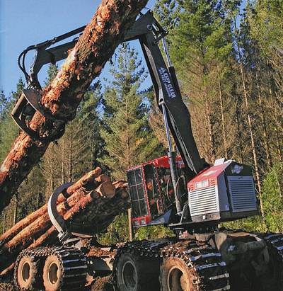 20-тонный скиддер TimberPro