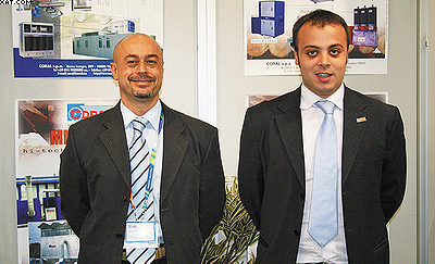 Слева: Анжело Д’Aлессио – исполнительный директор по работе с Россией, справа: Марко Родофили– менеджер по продажам сушильных камер
