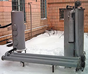Рис. 7. Газогенераторная установка тепловой мощностью 100 кВт (производство – украинская фирма «АТТИК»)