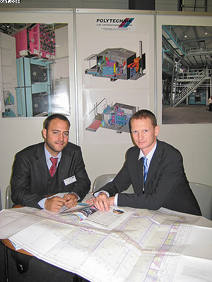 Андрей Поляков(справа) и Лукас Ширинхофер, компания «Политехник»
