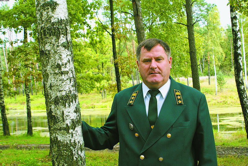Начальник Управления лесами Брянской области Владимир Котенков