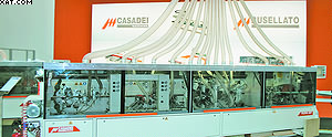 Кромкооблицовочный станок Casadei Flexa 307