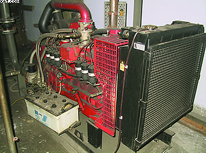 Электрогенератор на генераторном газе