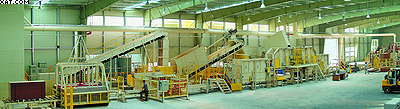 Завод Eltomation по производству плит из цементного фибролита и плит EltoBoard