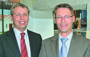 Технический директор компании Eltomation Паул ван Элтен (слева) и генеральный директор Берт ван Элтен
