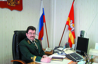 Начальник главного управления лесами региона Владимир Кузнецов