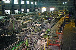 Фрезерно-брусующая линия SAB на Малиновском лесопильном заводе