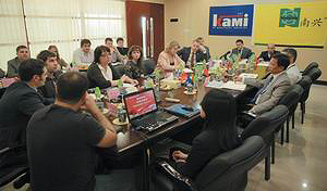 Встреча делегации с представителями завода Nanxing