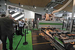 Оборудование Biesse на выставке Ligna 2013
