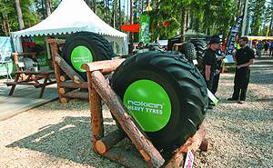Шины для лесозаготовительной техники Nokian
