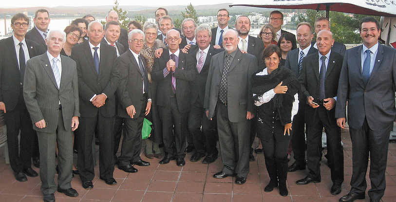 Участники ежегодной ассамблеи Eumabois в г. Ювяскюля