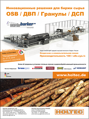 Holtec. Оборудование для лесопильных заводов 