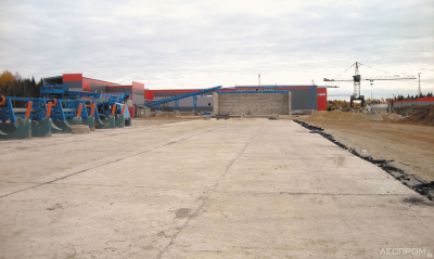 Строительство завода, 2010 год