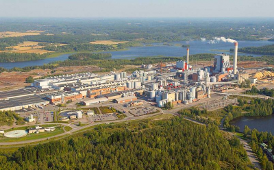 Завод UPM в Финляндии
