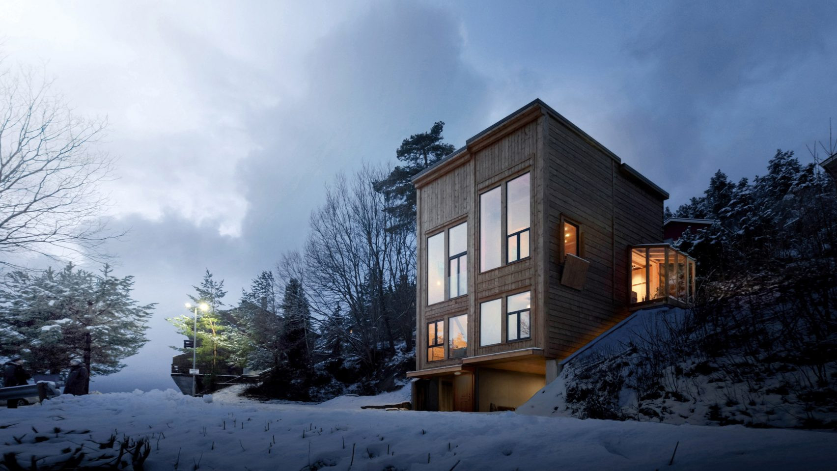 Как утепляют стены каркасных домов по норвежской технологии